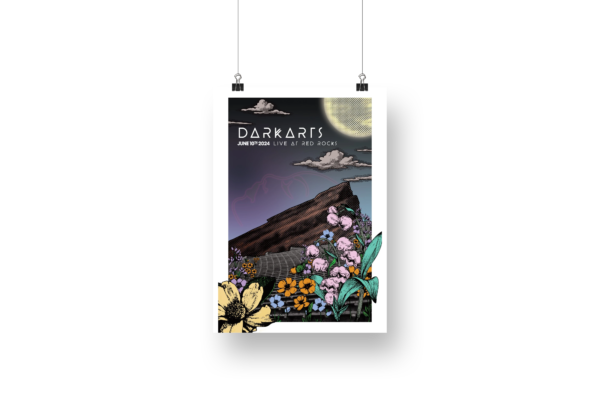 DARKARTS live at Red Rocks poster